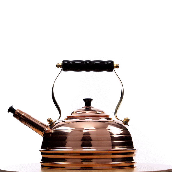 English Copper Tea Kettle - Gourmet Lover